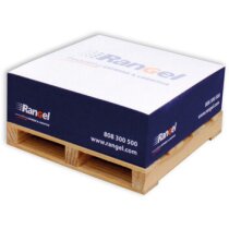 Taco Keta 250 hojas offset con impresión palet