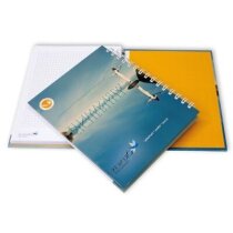 Libreta A5 Volgorechensk cartón reciclado espiral