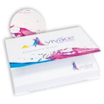 Carterita Vallenar con notas adhesivas de colores