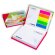 Set adhesivas personalizada marcadores colores organizador compacto sin color