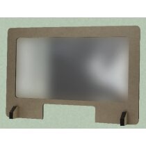 Protección metacrilato reciclado 40x30 compacta