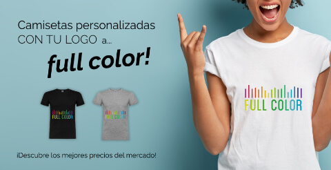 Camisetas personalizadas full color