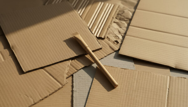 Bolígrafo Valvek cartón reciclado