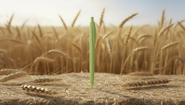 Bolígrafo Wipper caña de trigo