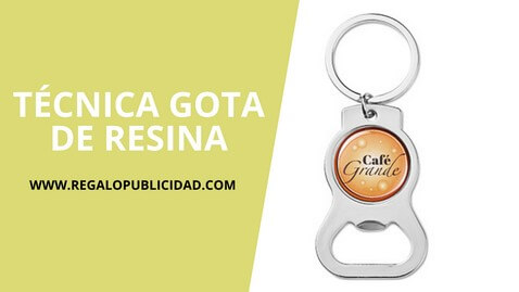 gota de resina