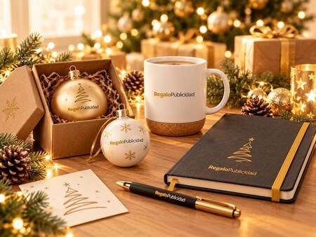 Adornos navideños y regalos personalizados para empresas