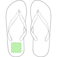 Area marcaje En el talón