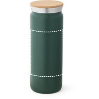 Area marcaje Botella termo - Cuerpo