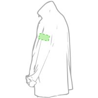 Area marcaje En la manga derecha