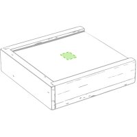 Area marcaje En la tapa