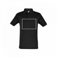 Area marcaje Polo manga corta - Pecho