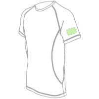 Area marcaje En la manga izquierda