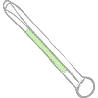 Area marcaje En la tira exterior