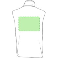 Area marcaje En el pecho izquierda tipo bolsillo