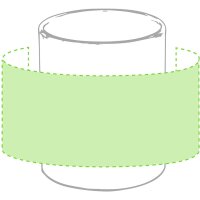 Area marcaje Alrededor de la taza