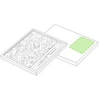 Area marcaje Caja de presentación