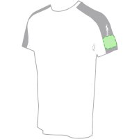 Area marcaje En la manga izquierda