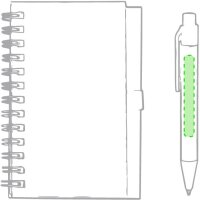 Area marcaje En el cuerpo del bolígrafo cara B
