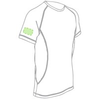 Area marcaje En la manga derecha