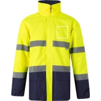 Area marcaje Chaqueta reflectora - Lado derecho