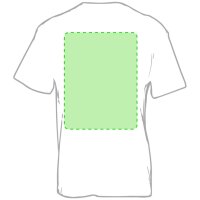 Area marcaje En la manga izquierda