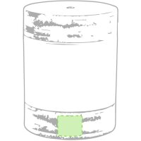 Area marcaje En el frontal de la base