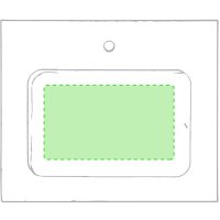 Area marcaje En la tarjeta de identificación