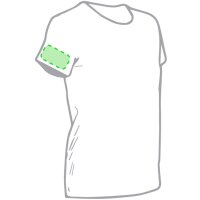 Area marcaje En la manga derecha