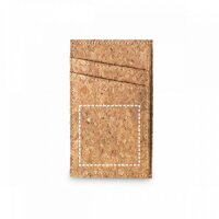 Area marcaje Porta-tarjetas - Delantera inferior