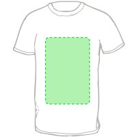 Area marcaje En el pecho