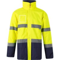 Area marcaje Chaqueta reflectora - Lado izquierdo
