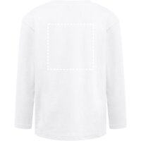 Area marcaje Camiseta manga larga - Espalda