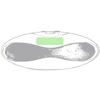 Area marcaje En el frontal parte superior