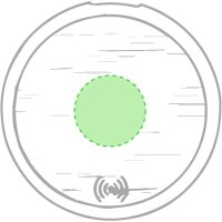 Area marcaje Centrado en cara A