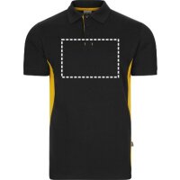 Area marcaje Polo manga corta - Pecho
