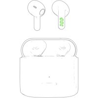 Area marcaje En el auricular izquierdo