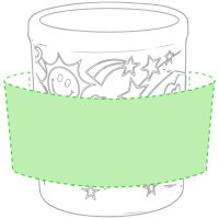 Area marcaje Alrededor de la Taza