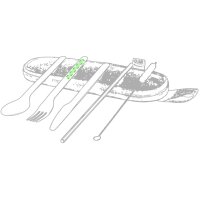 Area marcaje En el mango del tenedor