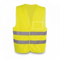 Area marcaje Chaleco - Delantera