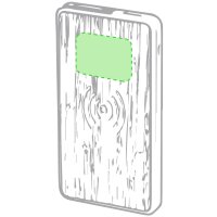 Area marcaje En la parte superior en la cara frontal