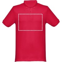 Area marcaje Polo manga corta - Pecho