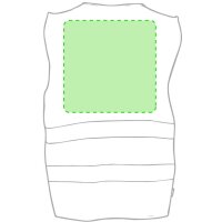 Area marcaje En el pecho izquierda