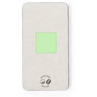 Area marcaje En la cara principal