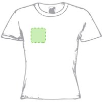 Area marcaje En el pecho derecha tipo bolsillo