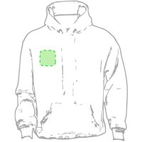 Area marcaje En el pecho derecha tipo bolsillo