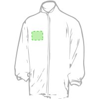 Area marcaje En el pecho izquierda tipo bolsillo