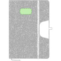 Area marcaje En la portada de la libreta