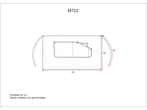 Tabla medidas del producto 81345