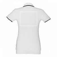 Area marcaje Polo manga corta - Espalda