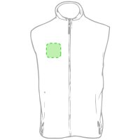 Area marcaje En el pecho derecha tipo bolsillo